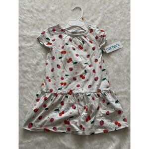 Carter's Girl Toddler Cherry Cotton Dress 3T